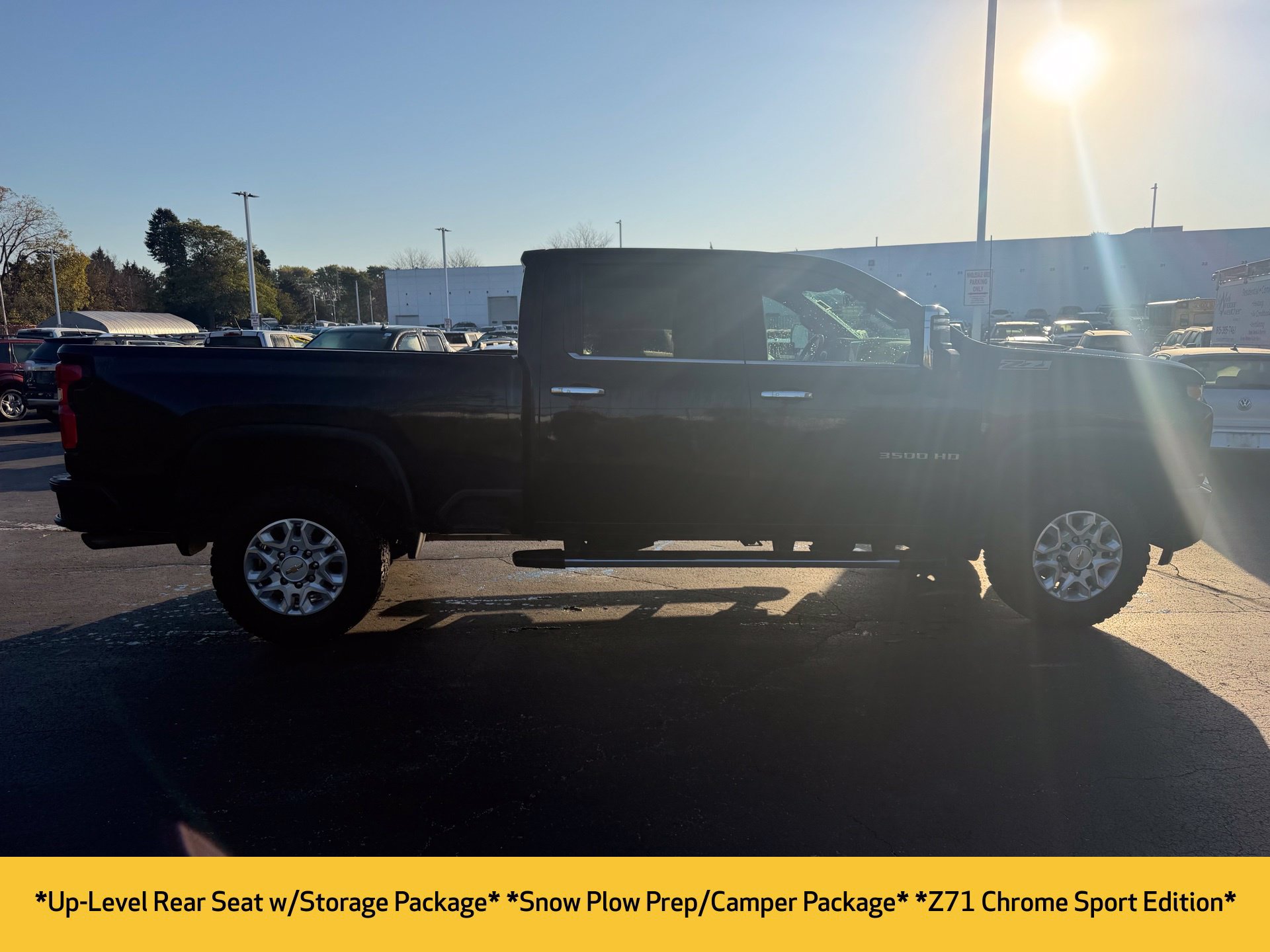 Used 2022 Chevrolet Silverado 3500 LTZ w/ Z71 Chrome Sport Edition AWD/4WD image 6