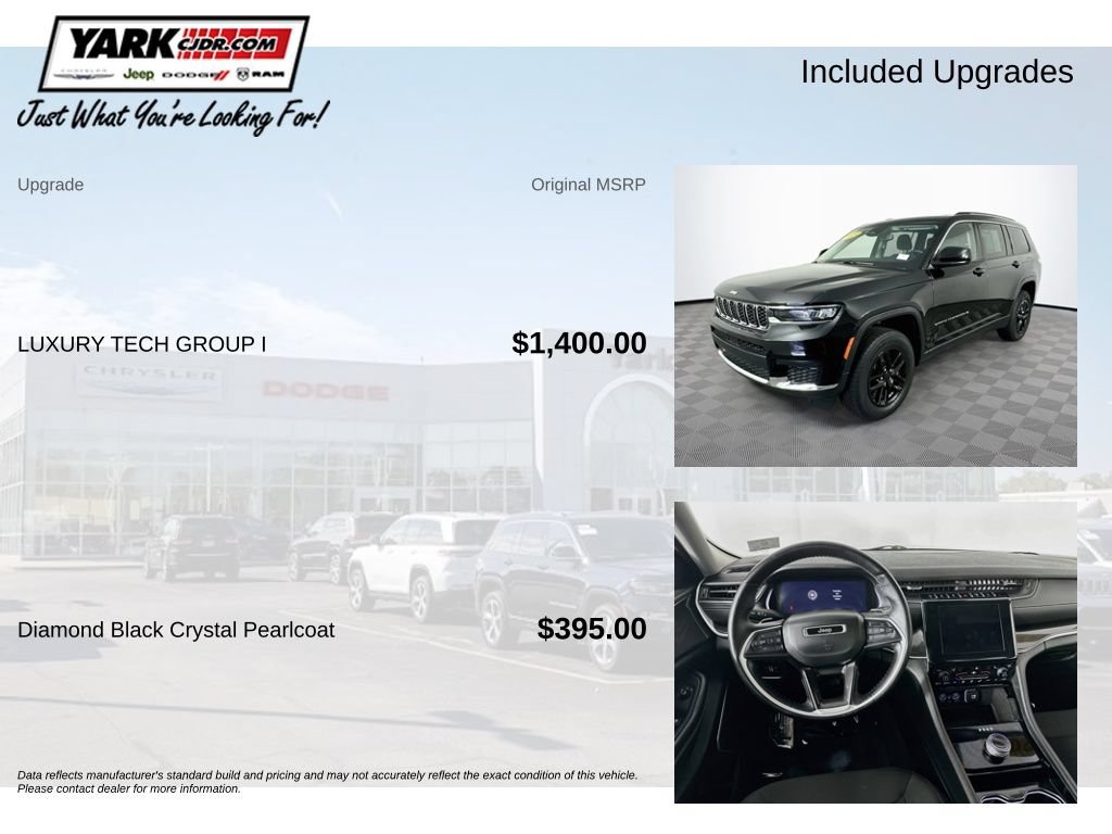 Certified 2022 Jeep Grand Cherokee L Laredo w/ Luxury Tech Group I AWD/4WD image 5