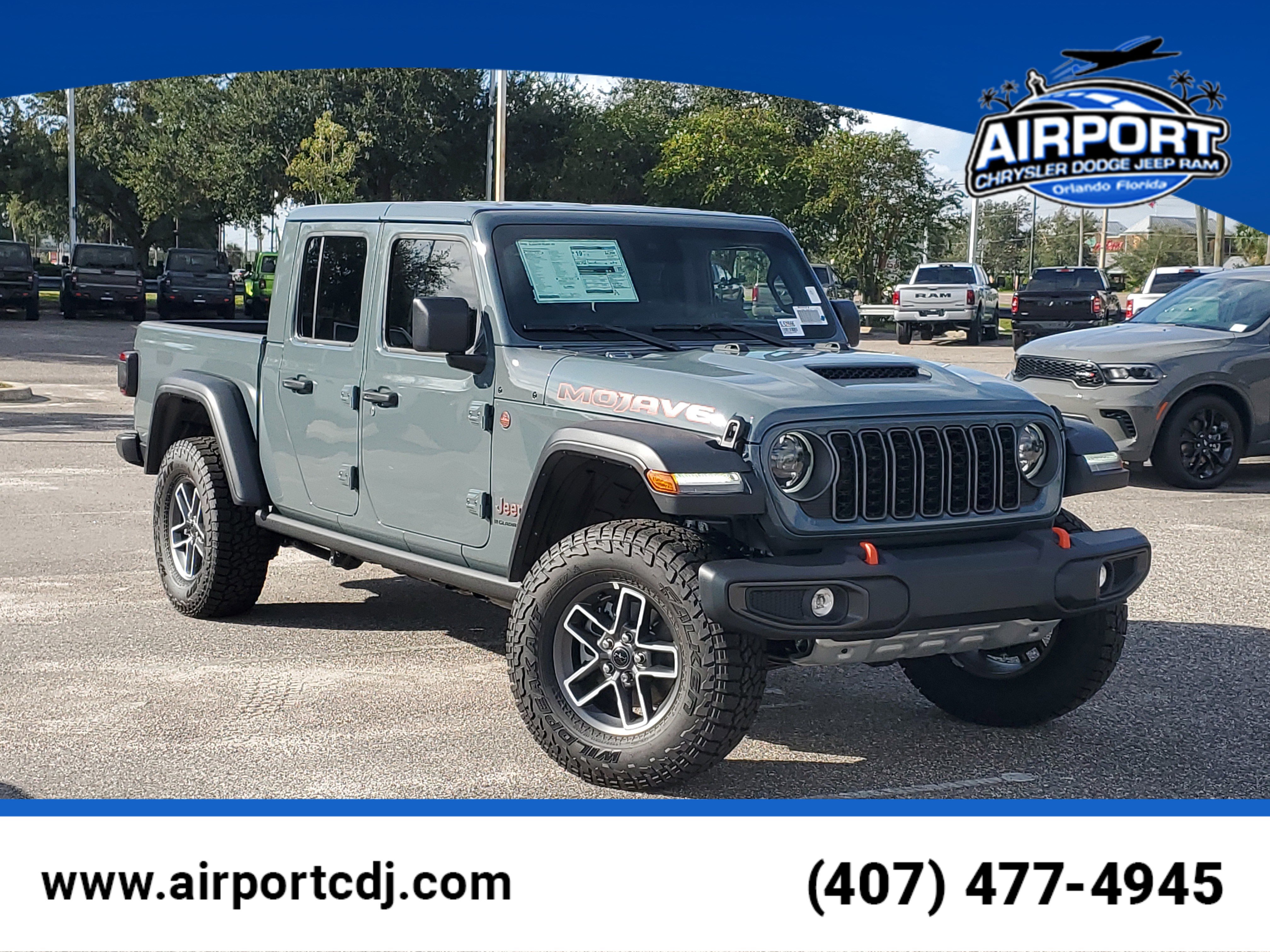 New 2025 Jeep Gladiator Mojave w/ Safety Group