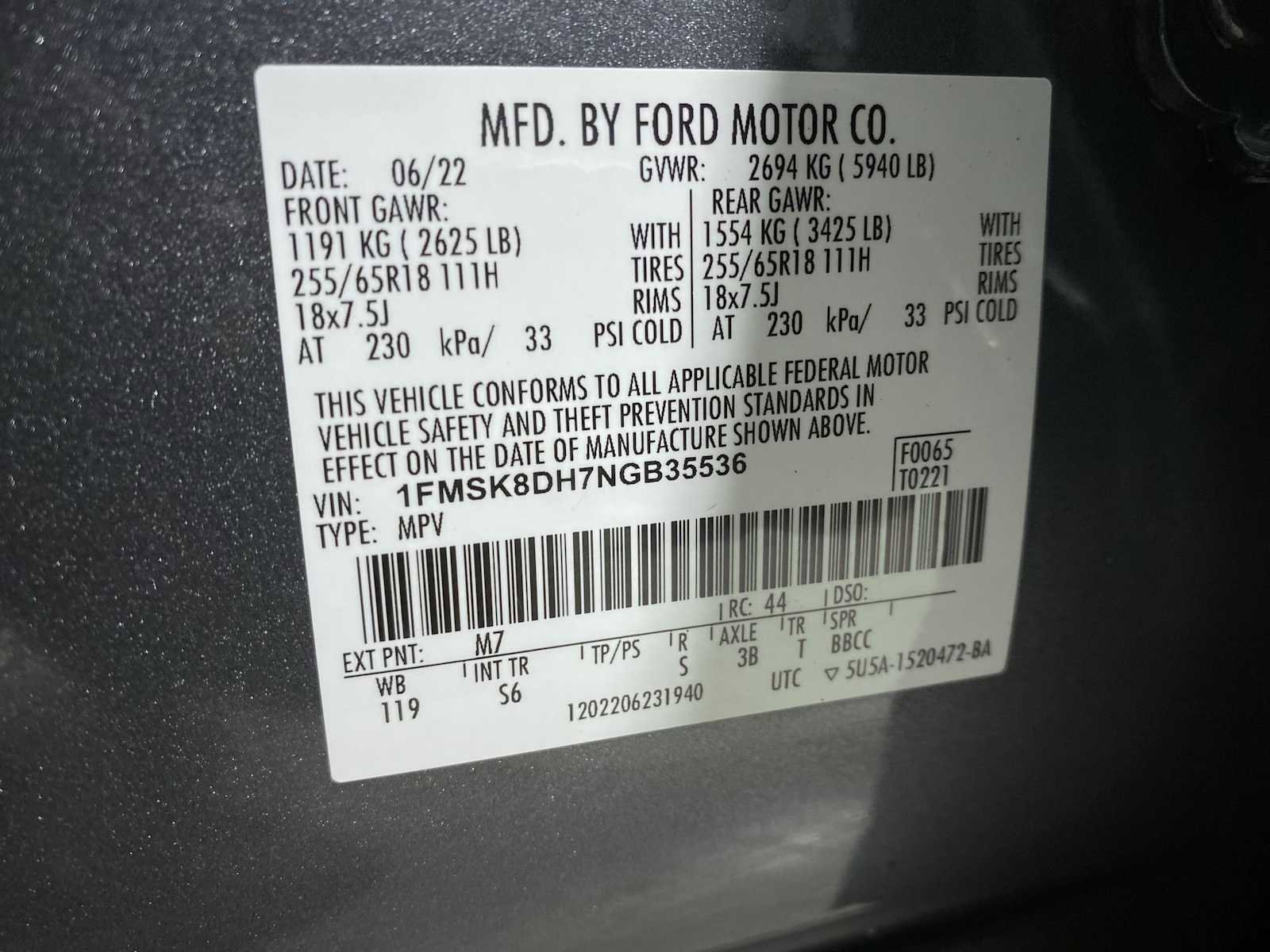 Used 2022 Ford Explorer XLT w/ Equipment Group 202A image 21