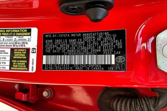 Used 2010 Toyota Matrix FWD image 17