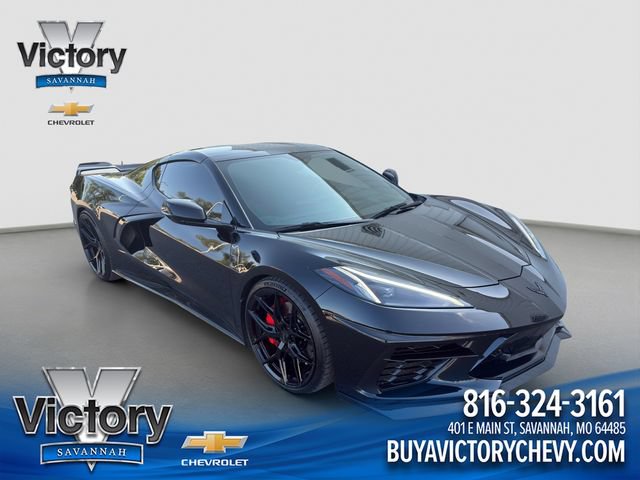 Used 2021 Chevrolet Corvette Stingray Preferred Cpe w/ Z51 Performance Package RWD image 1