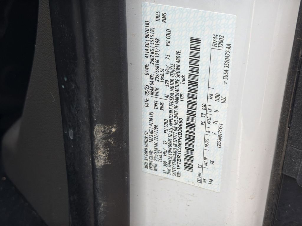 Used 2023 Ford Transit 250 Medium Roof w/ Load Area Protection Package RWD image 5