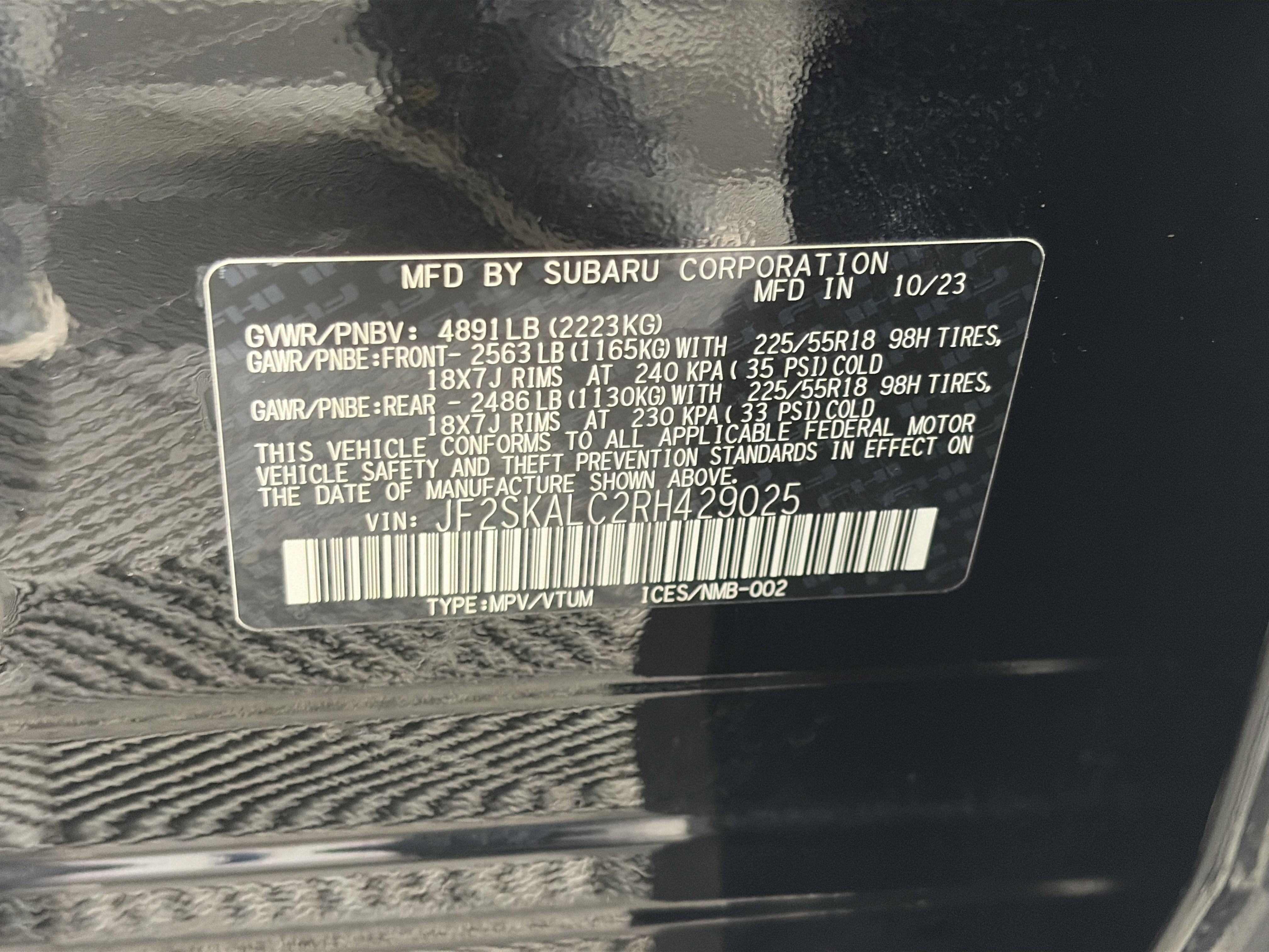 Certified 2024 Subaru Forester Limited image 33