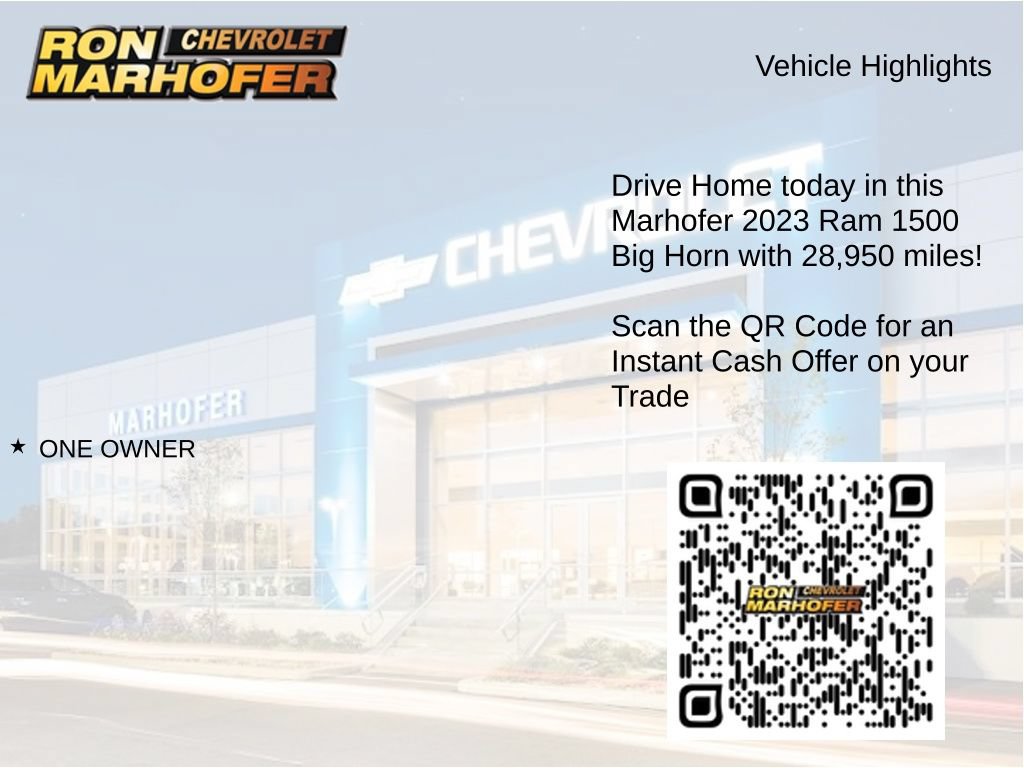 Used 2023 RAM 1500 Big Horn AWD/4WD image 15