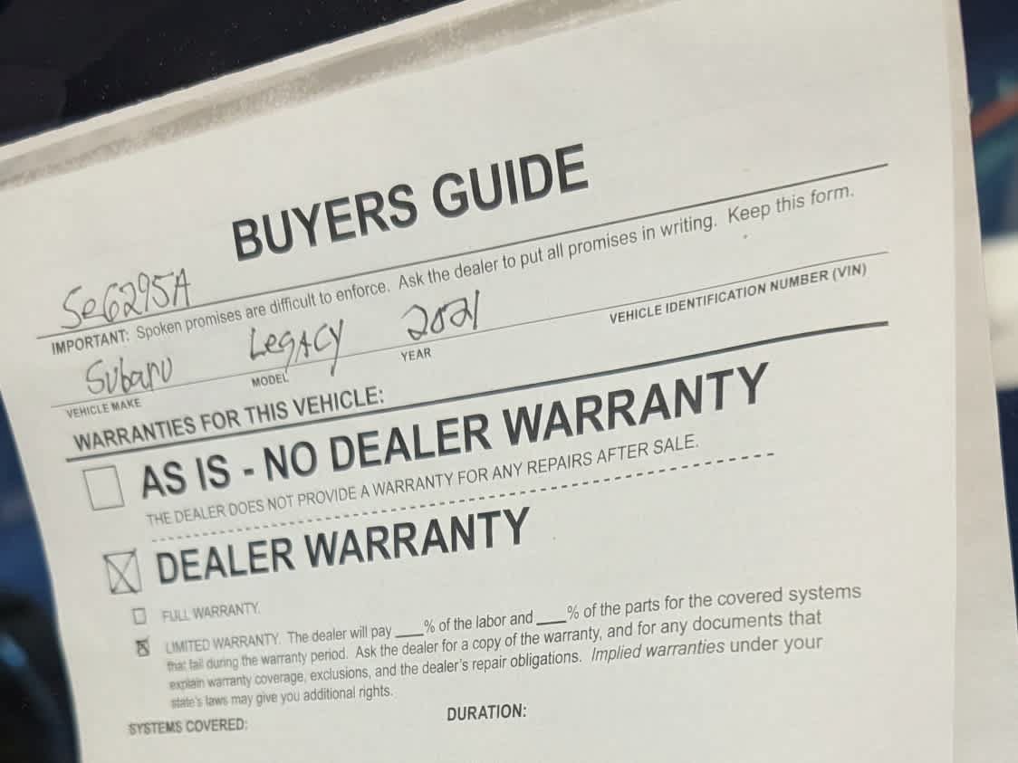 Used 2018 Subaru Legacy 2.5i Limited w/ 50th Anniversary Edition AWD/4WD image 13