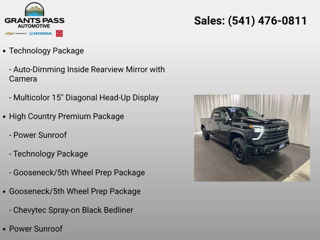 Certified 2026 Chevrolet Silverado 3500 High Country w/ High Country Premium Package AWD/4WD image 6