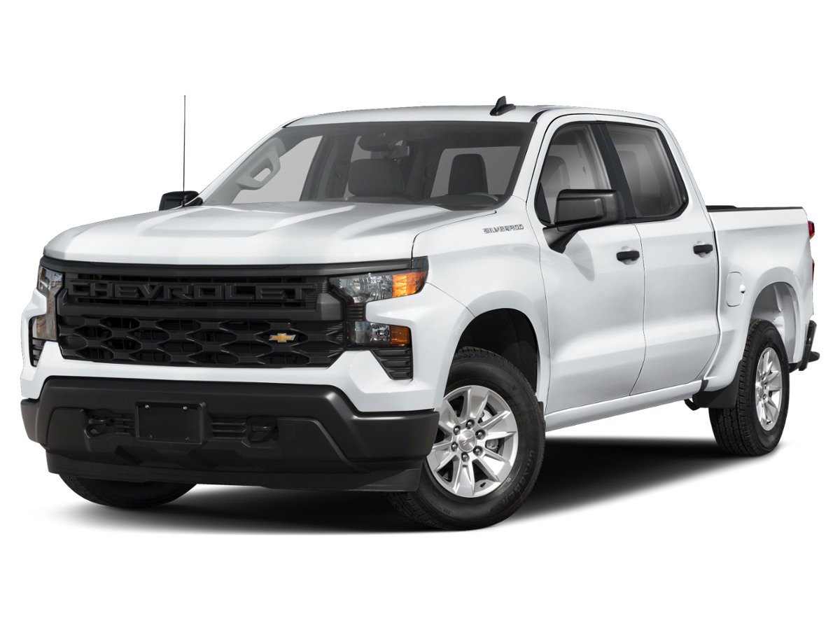 New 2026 Chevrolet Silverado 1500 Custom w/ Turbomax Blackout Package RWD image 1