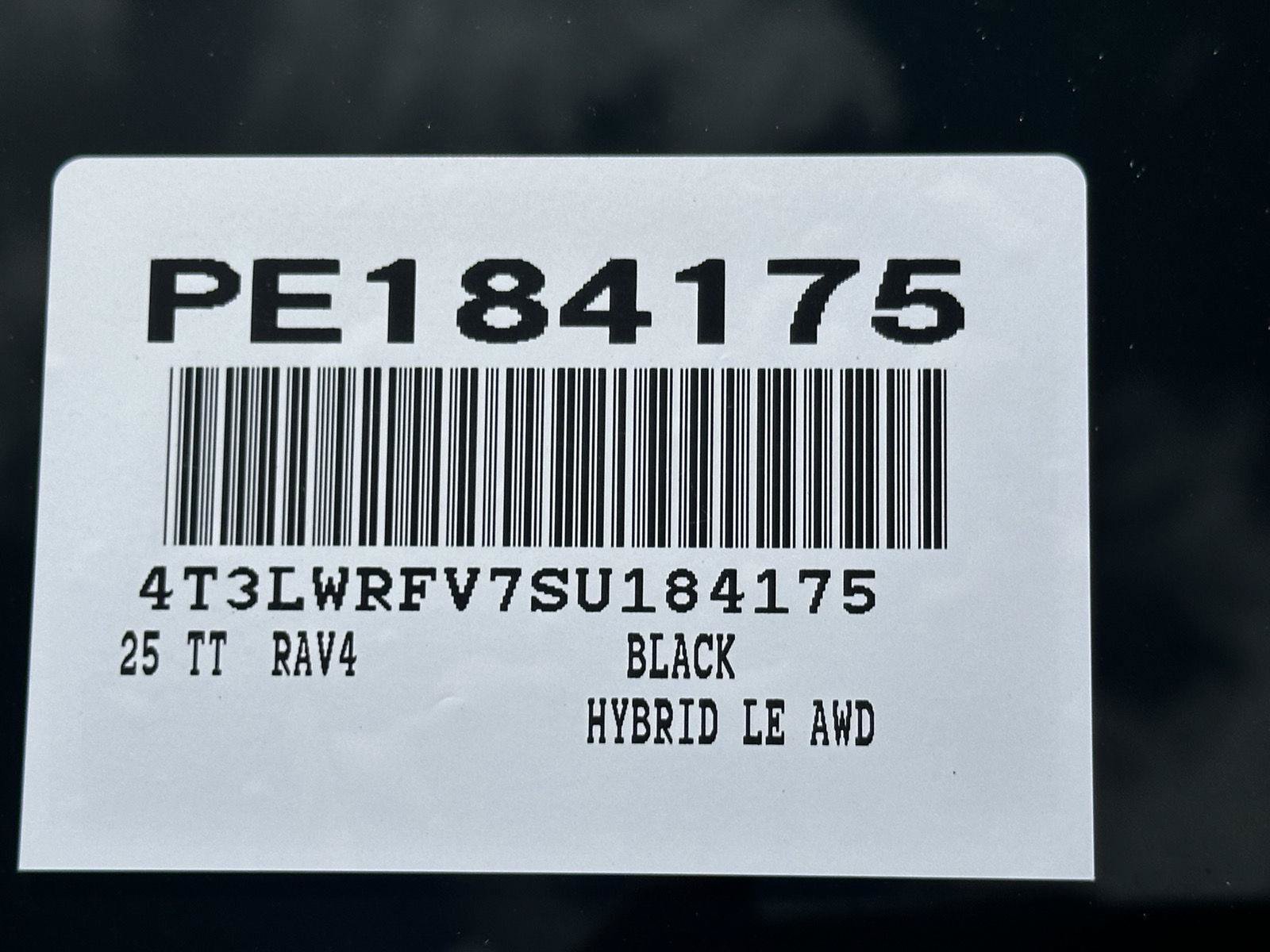 Used 2025 Toyota RAV4 LE AWD/4WD image 15
