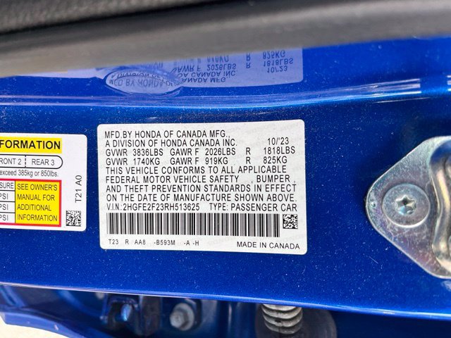 Used 2024 Honda Civic LX image 12