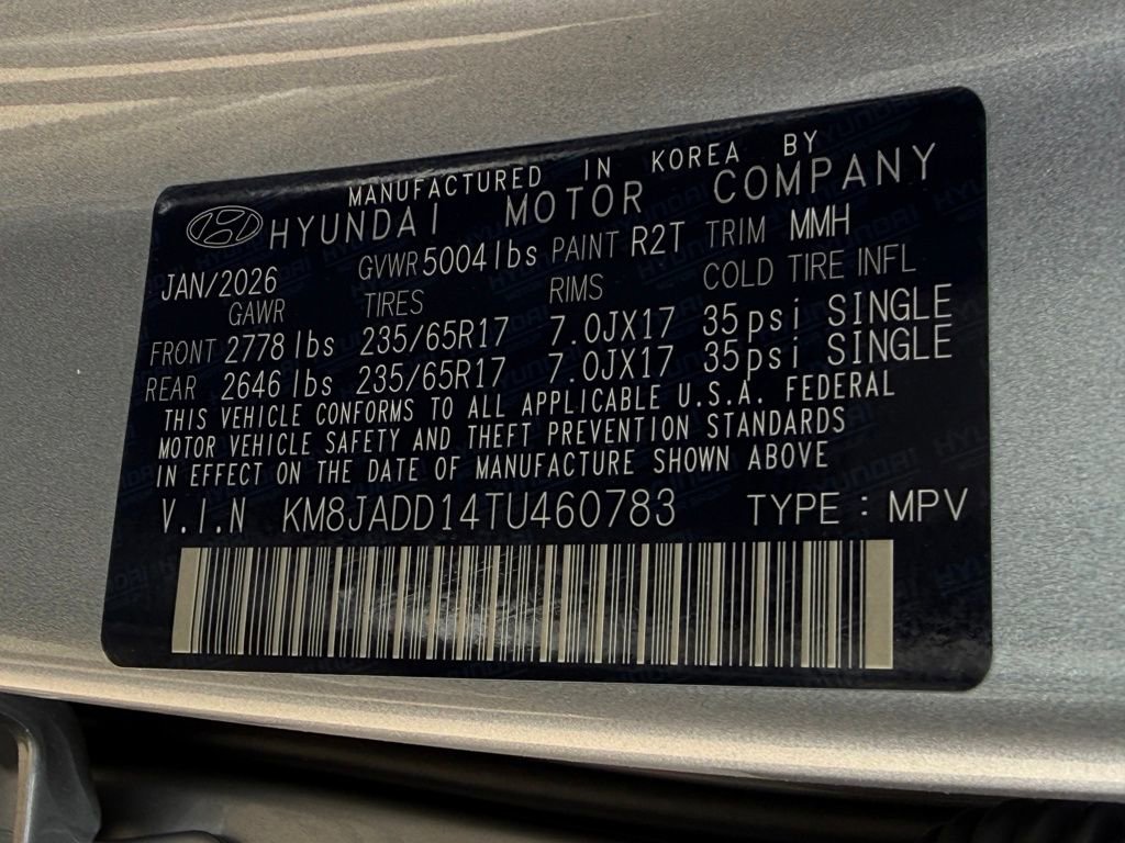 New 2026 Hyundai Tucson Blue SE w/ Tow & Go Package image 26