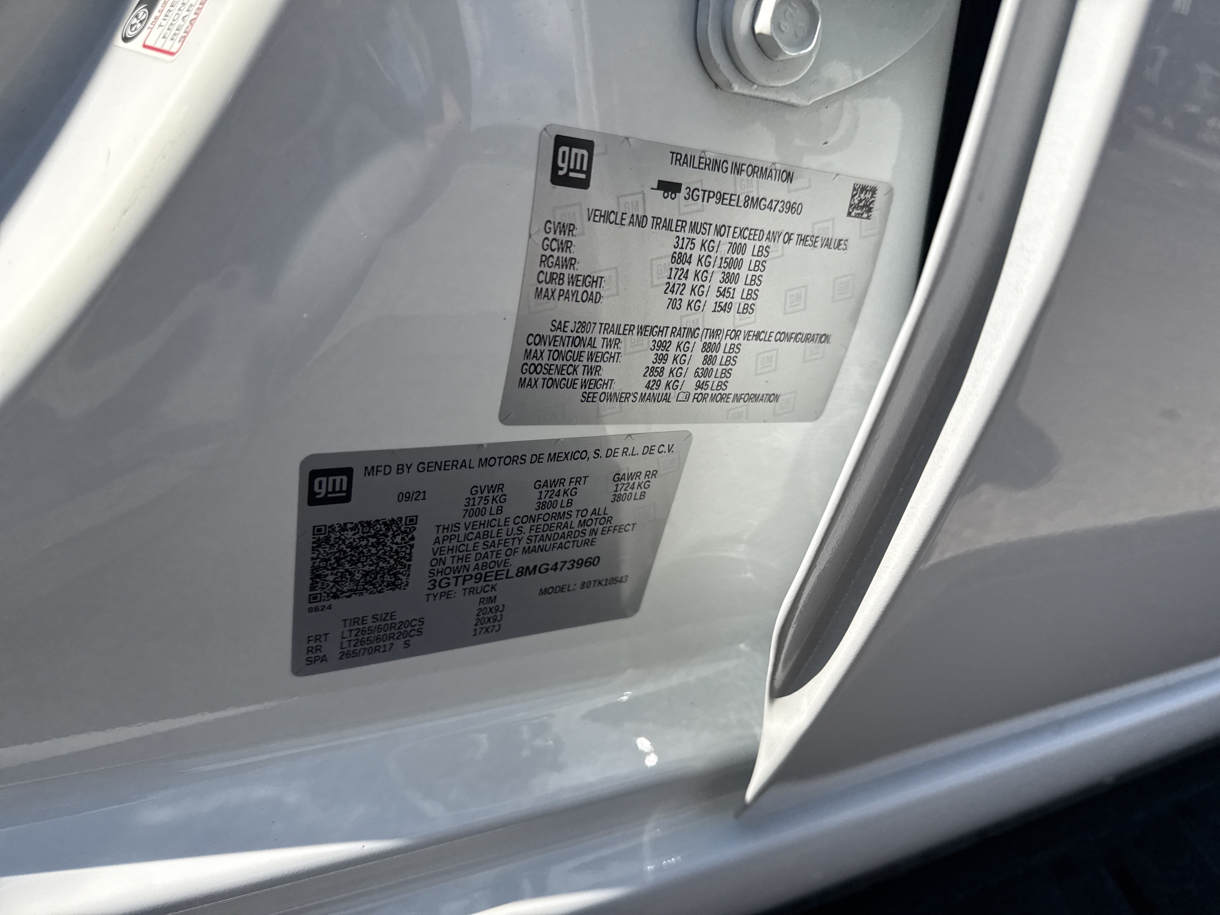 Used 2021 GMC Sierra 1500 AT4 AWD/4WD image 31