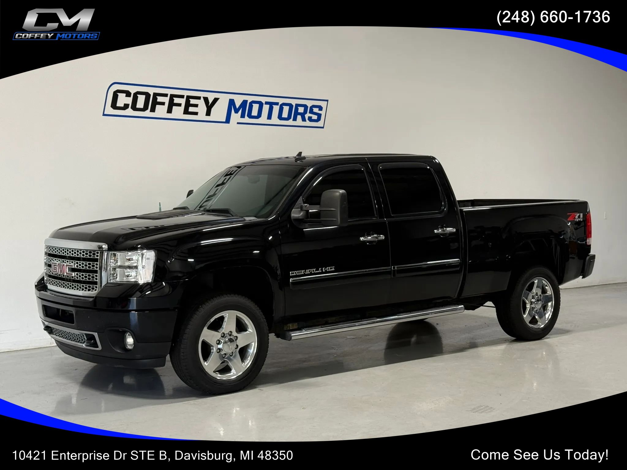Used 2013 GMC Sierra 2500 Denali w/ Suspension Package, Off-Road AWD/4WD image 1