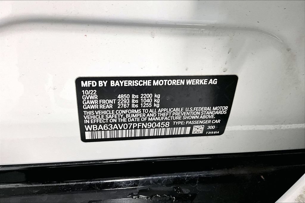 Used 2023 BMW 430i Gran Coupe w/ Premium Package RWD image 35