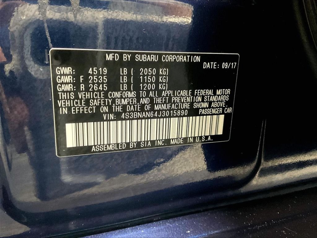 Used 2018 Subaru Legacy 2.5i Limited AWD/4WD image 36