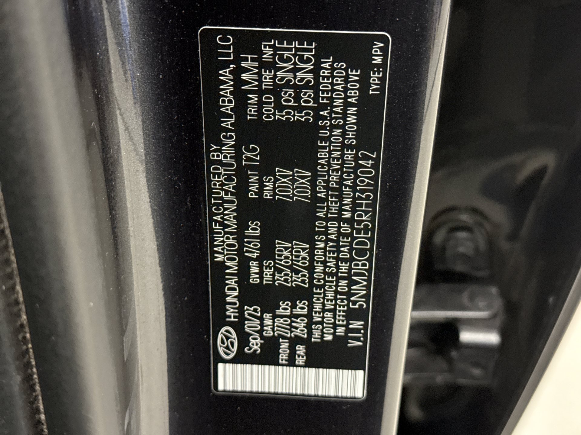 Used 2024 Hyundai Tucson SEL AWD/4WD image 23