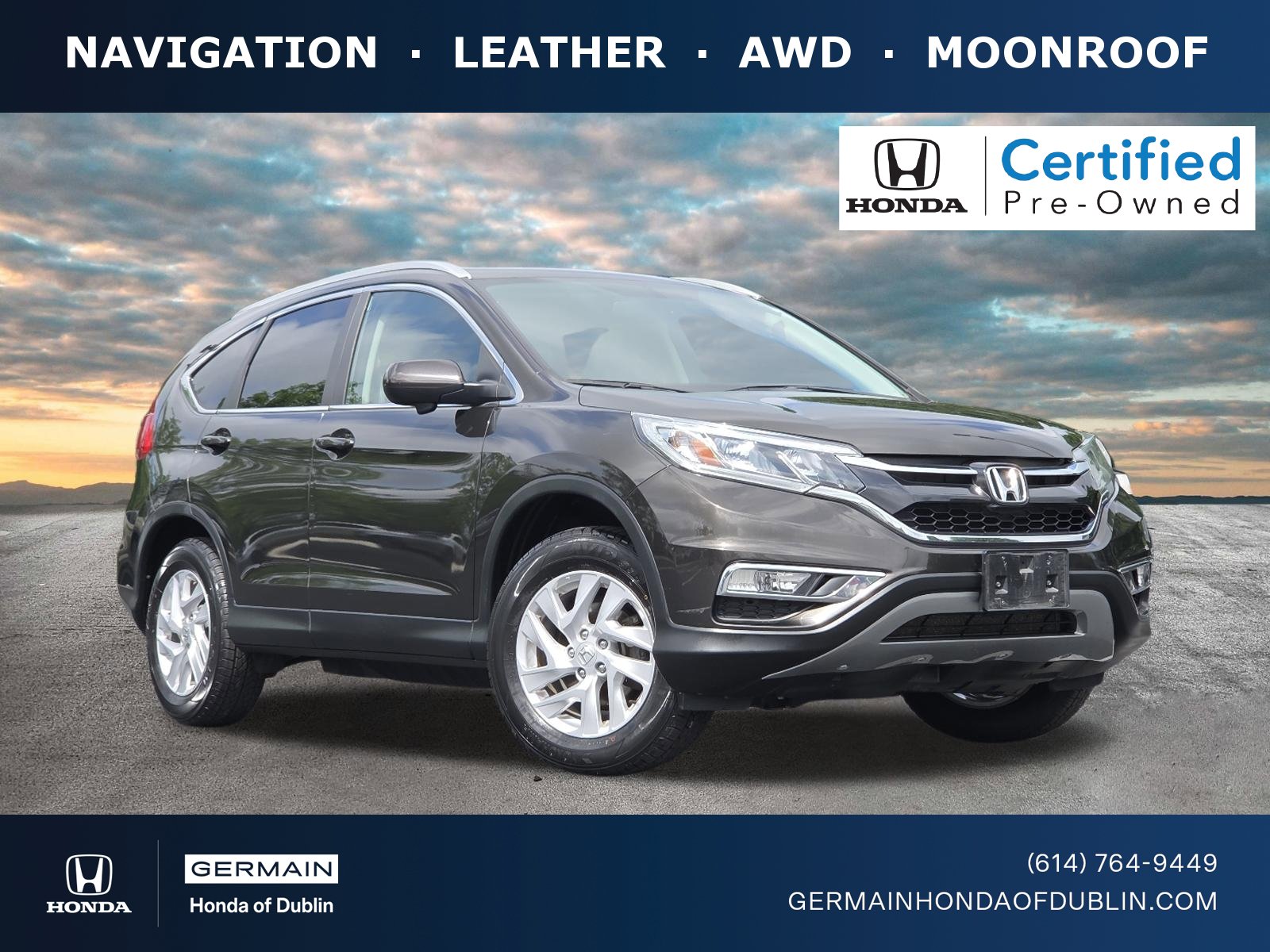 Used 2016 Honda CR-V EX-L