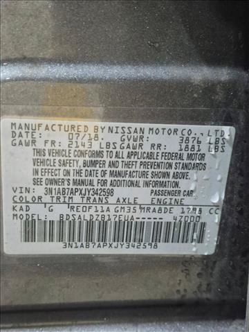 Used 2018 Nissan Sentra SV FWD image 24