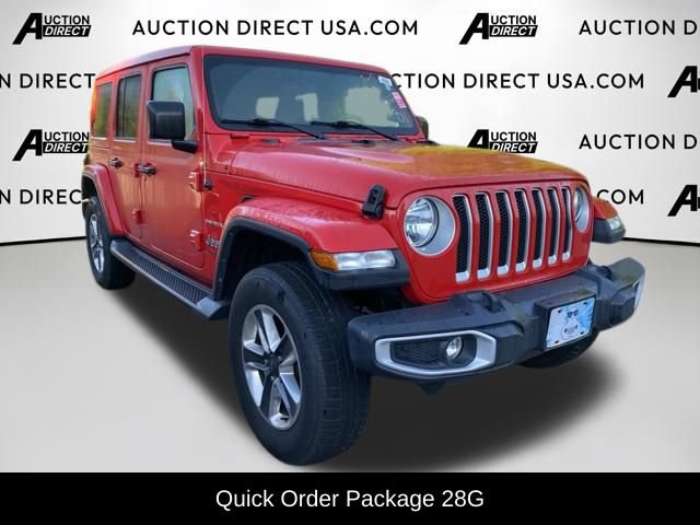 Used 2020 Jeep Wrangler Unlimited Sahara AWD/4WD image 3