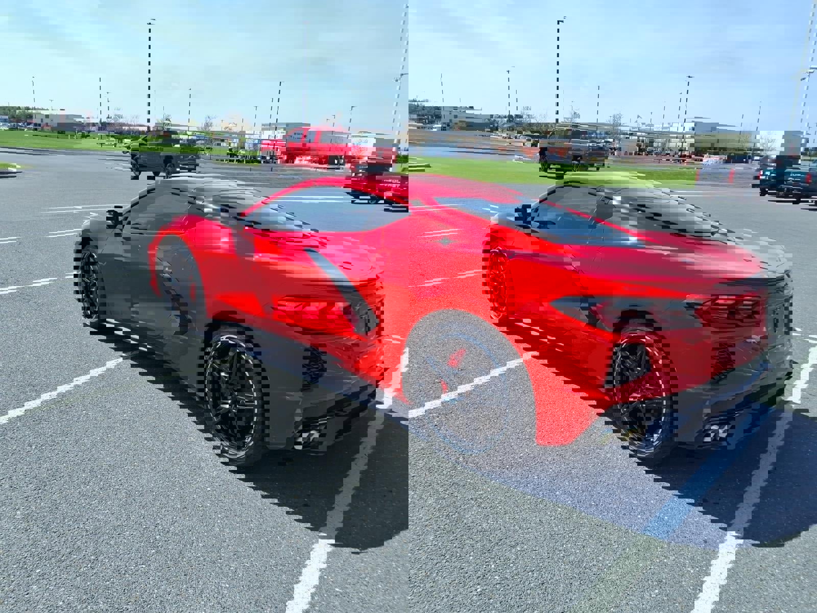 Used 2020 Chevrolet Corvette Stingray Coupe w/ Engine Appearance Package RWD image 7