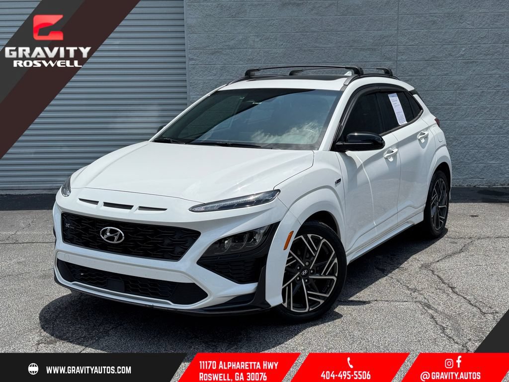 Used 2022 Hyundai Kona N Line w/ Tech Package AWD/4WD image 1