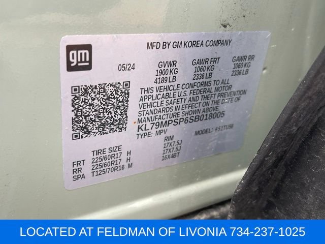 Used 2025 Chevrolet TrailBlazer LT w/ Convenience Package FWD image 10
