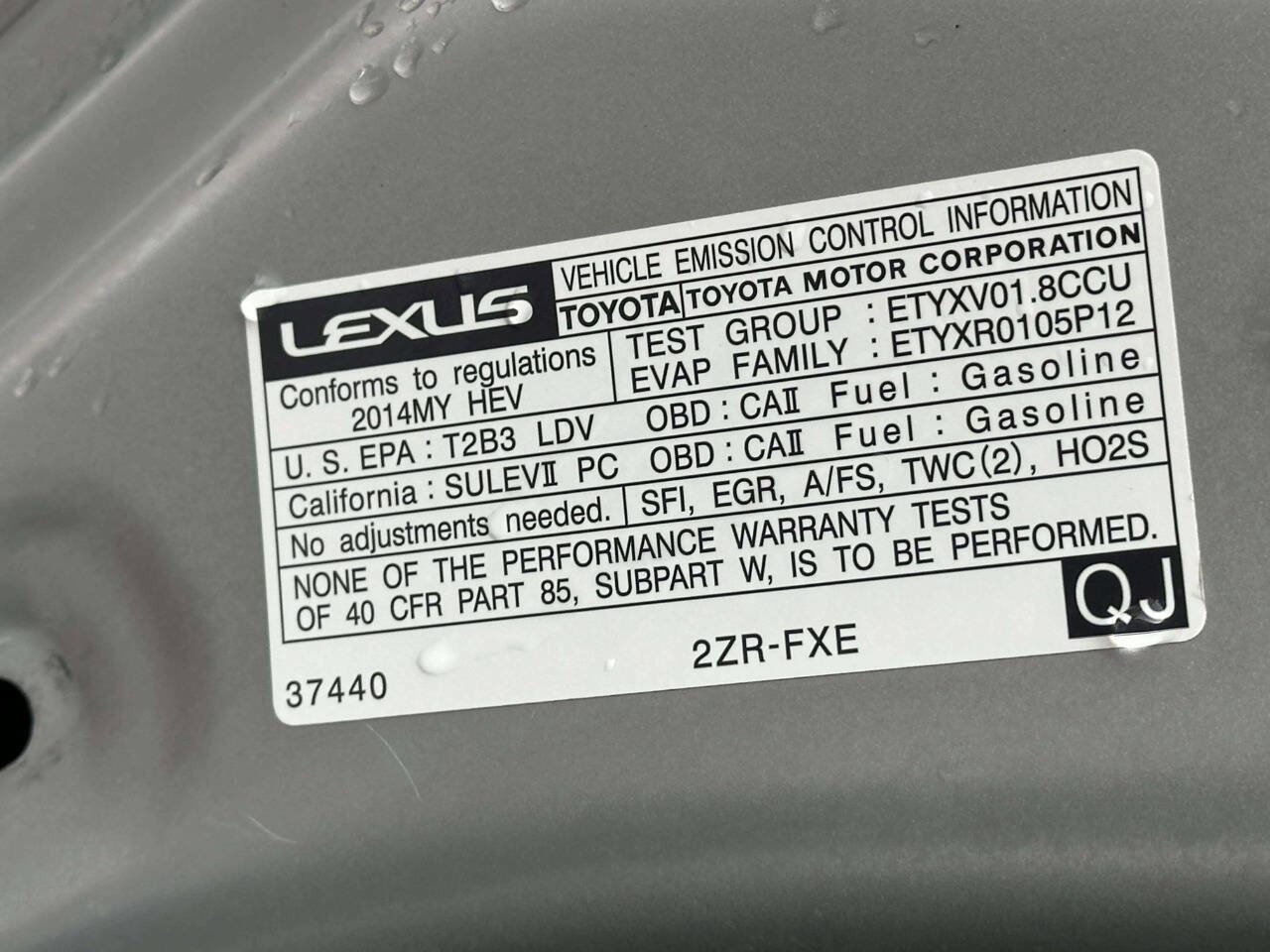 Used 2014 Lexus CT 200h image 30