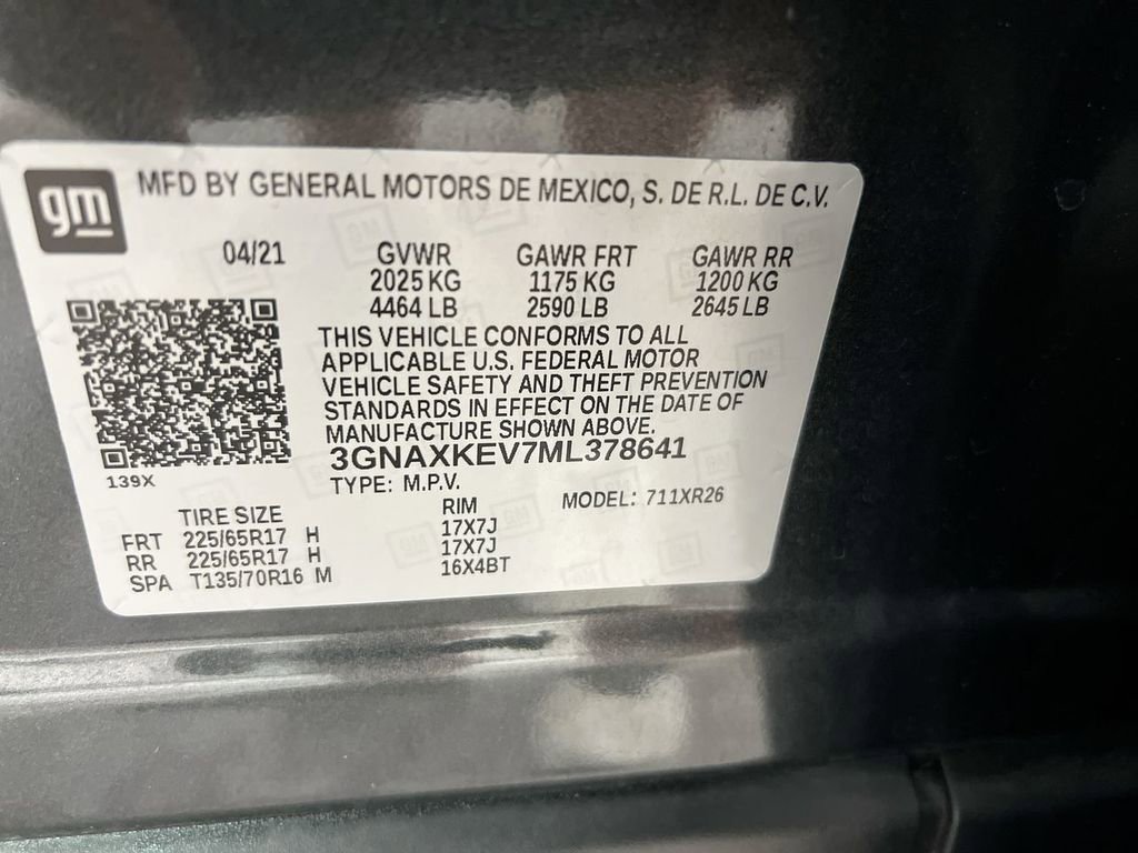 Used 2021 Chevrolet Equinox LT FWD image 27