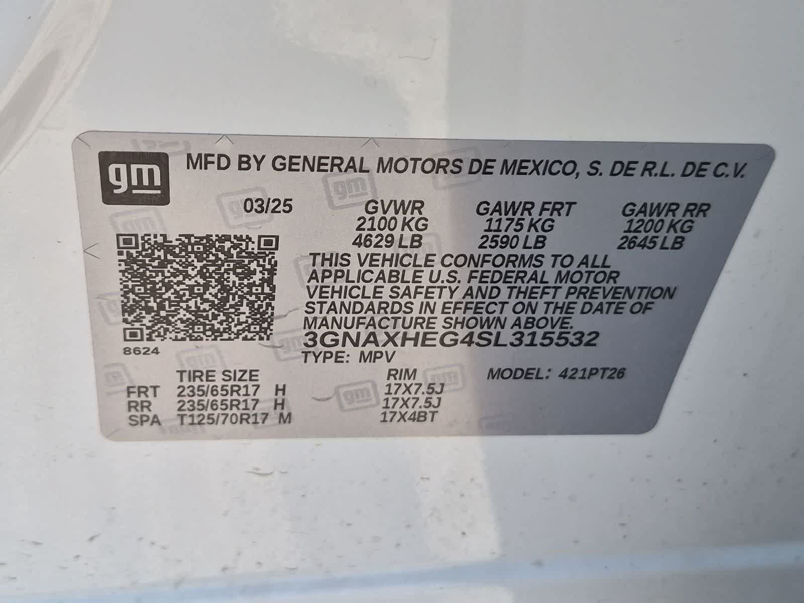 Used 2025 Chevrolet Equinox LT FWD image 33