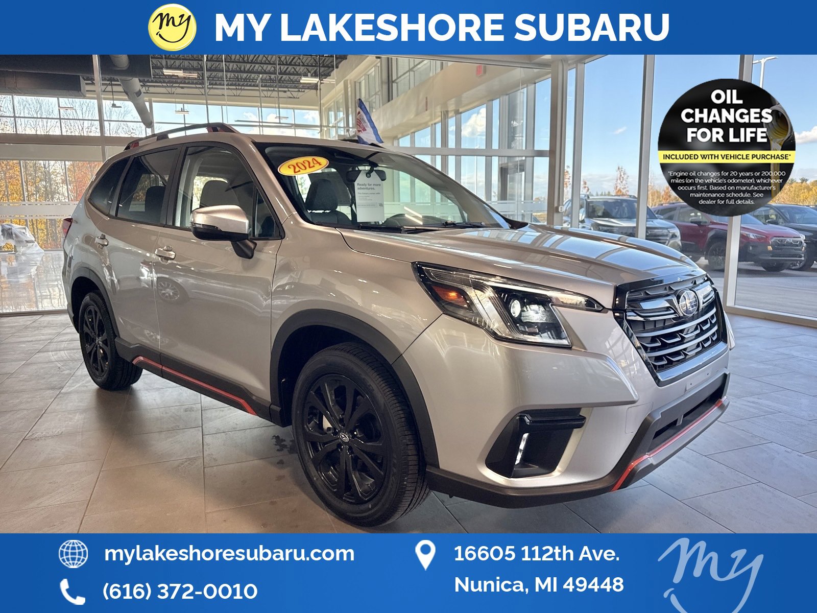 Certified 2024 Subaru Forester Sport