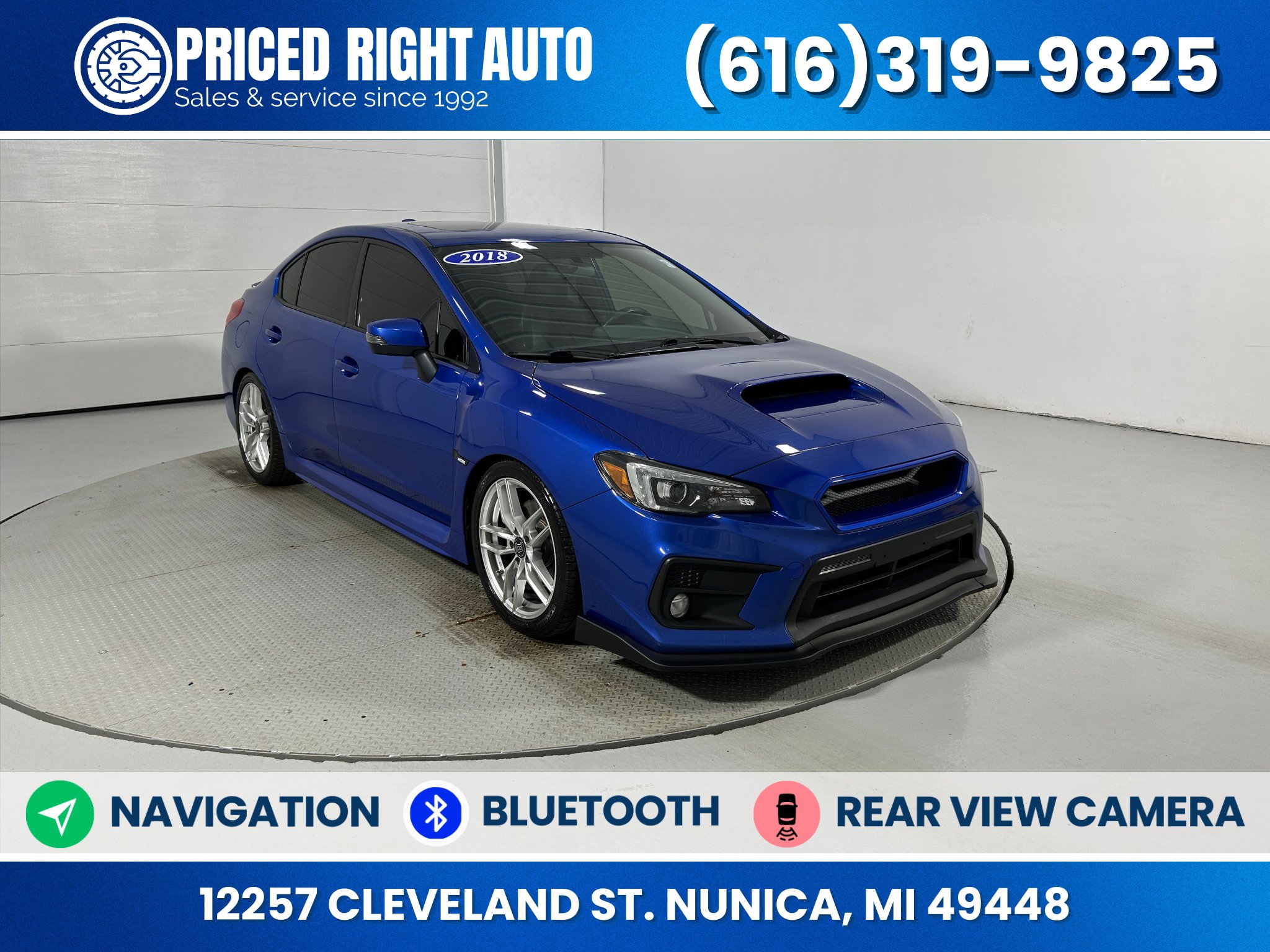 Used 2018 Subaru WRX Limited AWD/4WD image 1