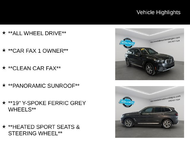 Used 2024 BMW X3 xDrive30i AWD/4WD image 10