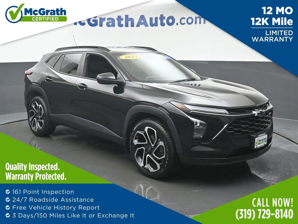 Used 2024 Chevrolet Trax RS w/ Sunroof Package image 1
