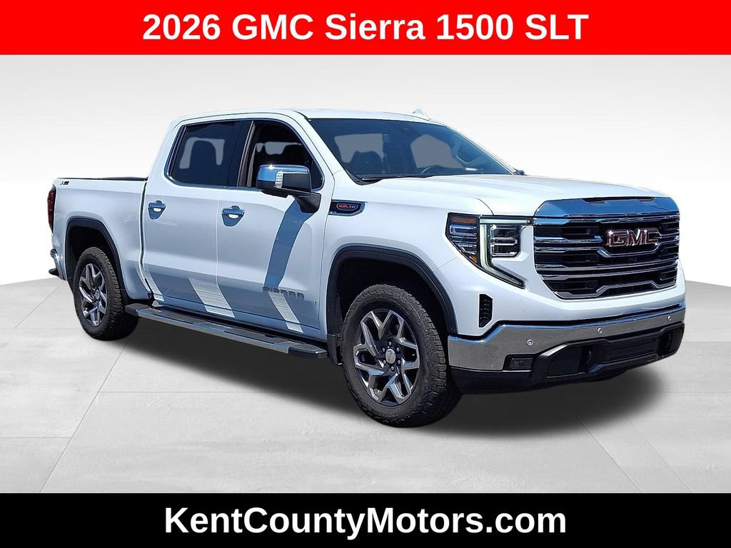 Used 2026 GMC Sierra 1500 SLT w/ SLT Premium Plus Package AWD/4WD 360° Tour