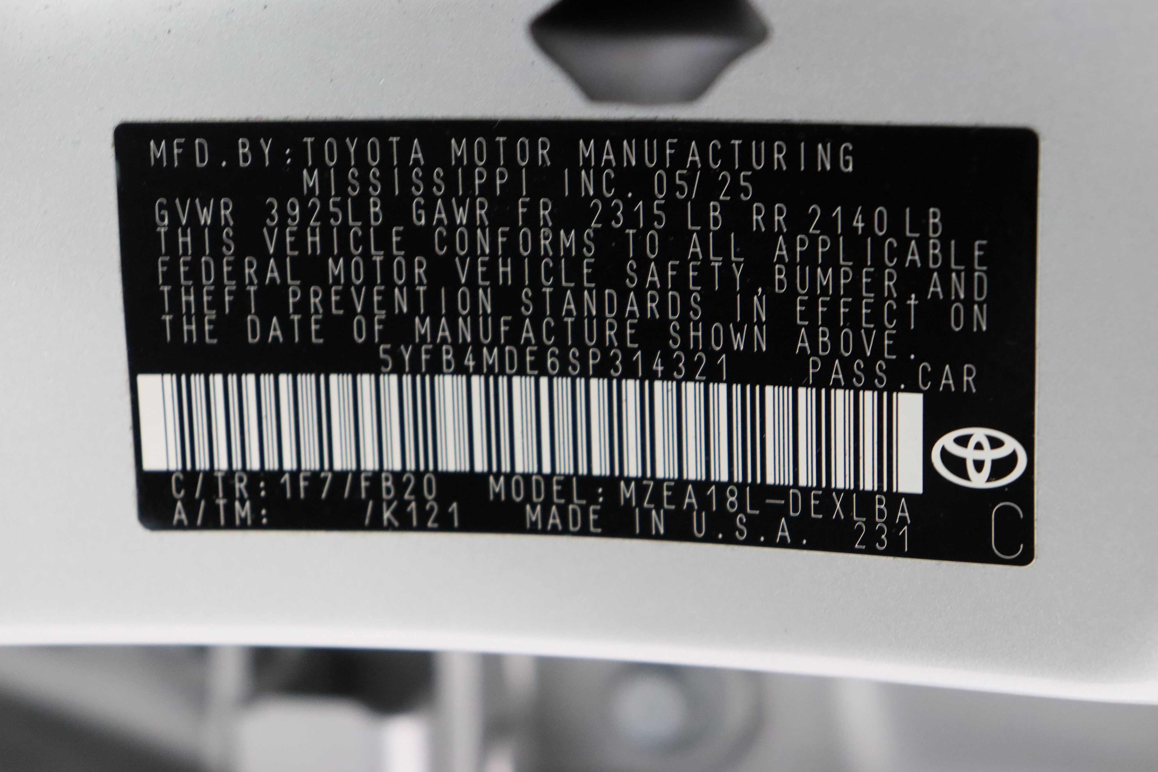 Certified 2025 Toyota Corolla LE image 37