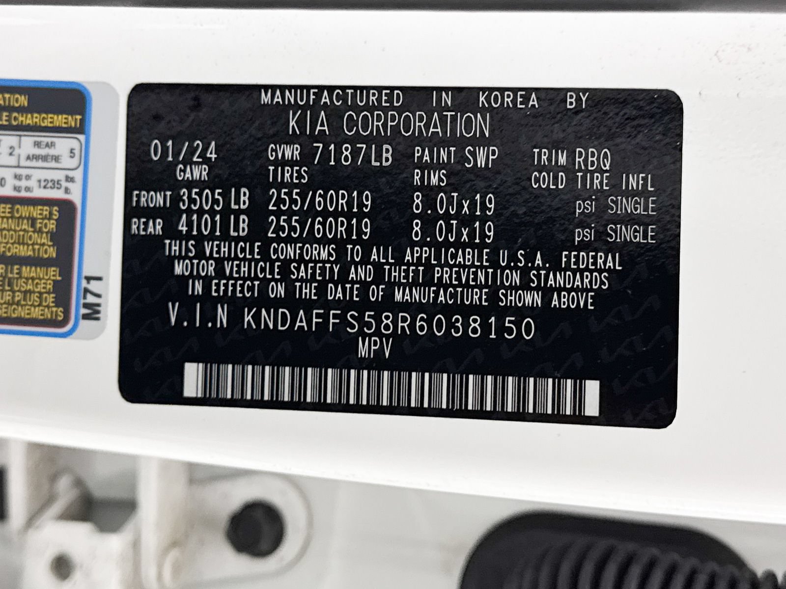 Certified 2024 Kia EV9 Wind AWD/4WD image 41