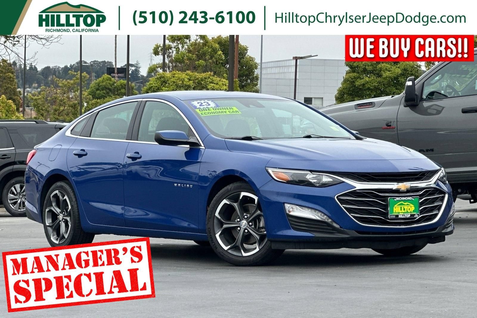 Used 2023 Chevrolet Malibu LT FWD image 1