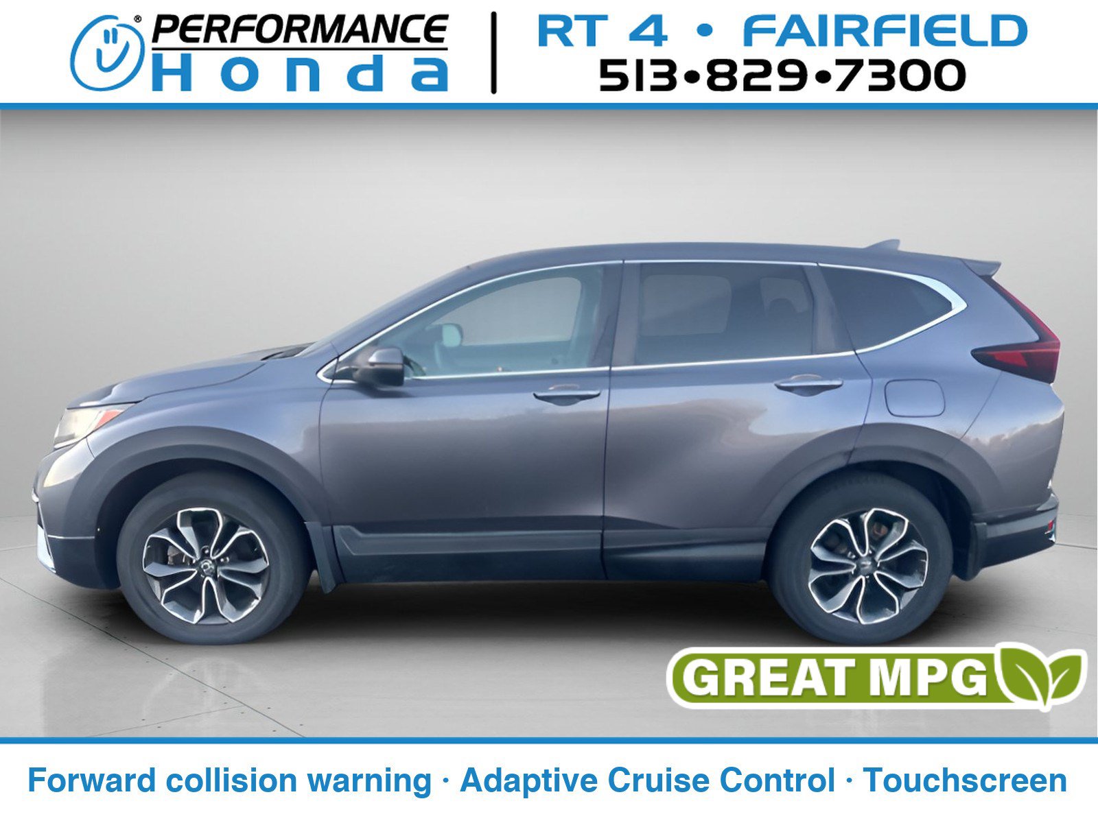 Used 2021 Honda CR-V EX-L image 1