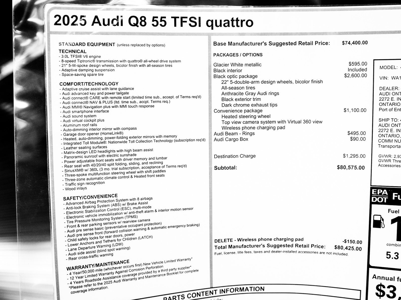New 2025 Audi Q8 Premium image 28