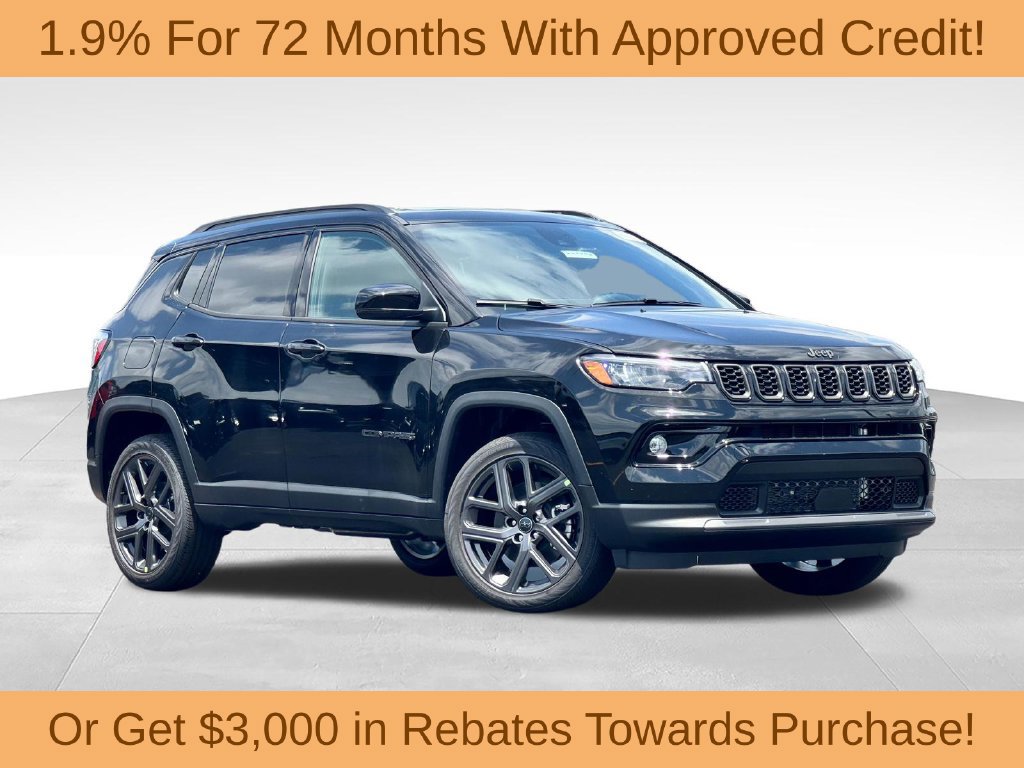 New 2026 Jeep Compass Limited w/ Sun, Sound & Navigation Group