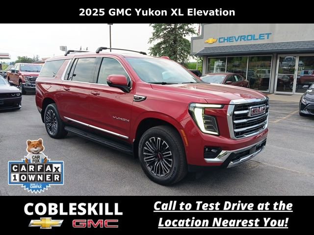 Used 2025 GMC Yukon XL Elevation w/ LPO, Elevation Black Package AWD/4WD image 1