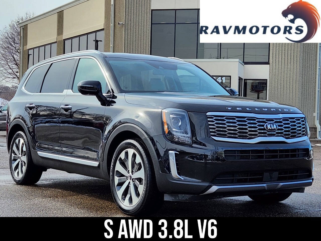 Used 2020 Kia Telluride S w/ S 8 Passenger Seating Package AWD/4WD image 1