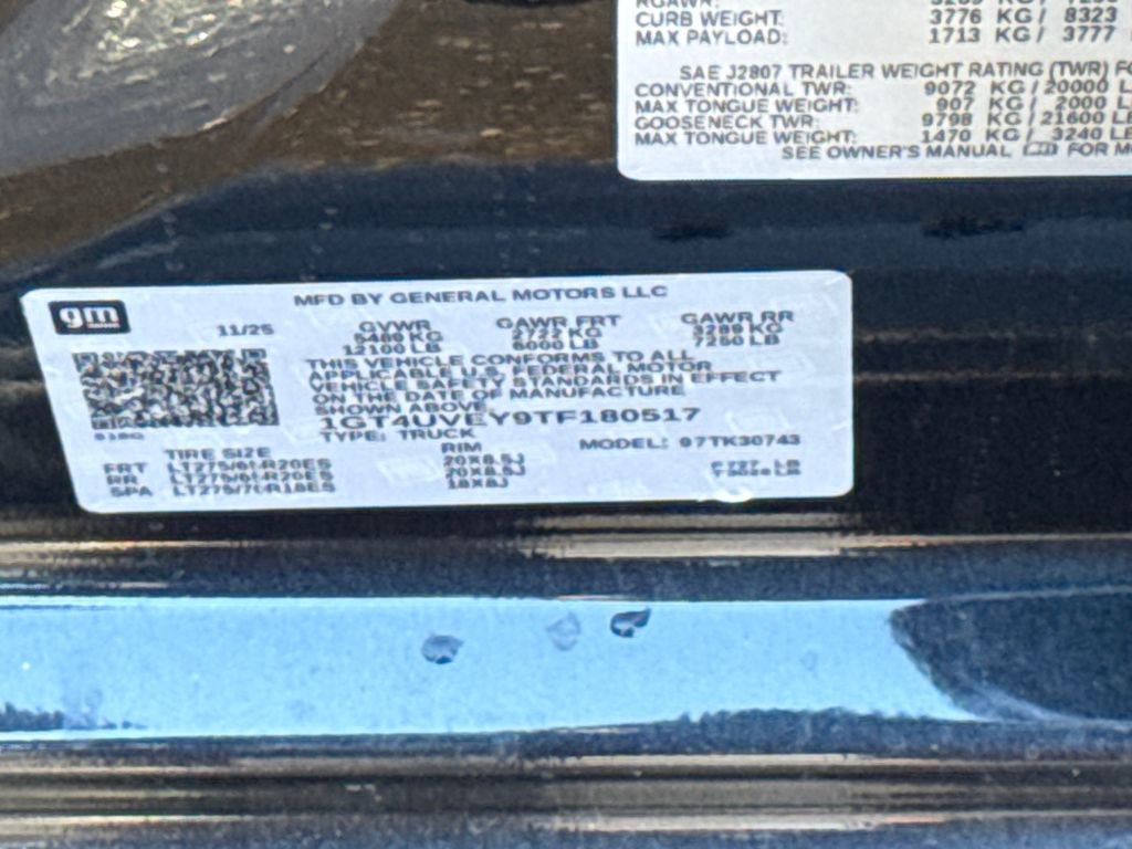 New 2026 GMC Sierra 3500 AT4 w/ AT4 Premium Plus Package image 28