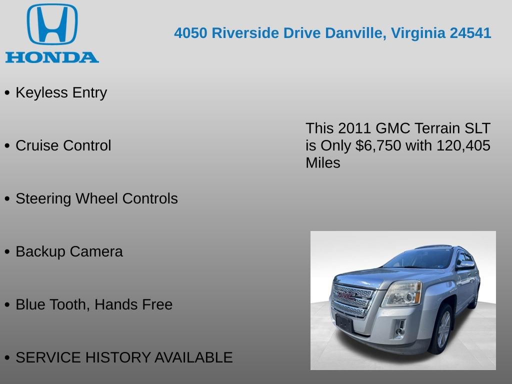 Used 2011 GMC Terrain SLT AWD/4WD image 7