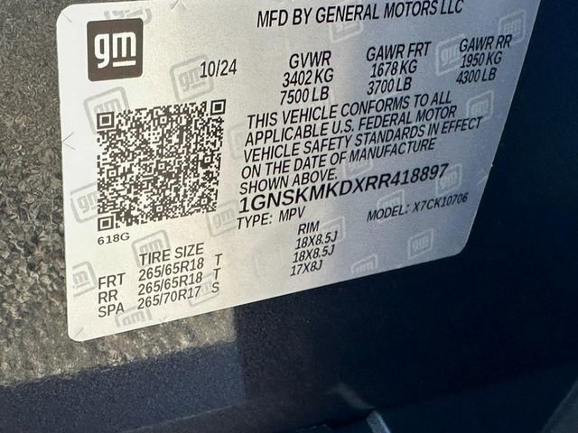 Certified 2024 Chevrolet Tahoe LS w/ Driver Alert Package image 22