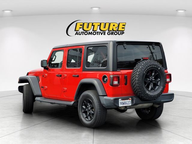 Used 2022 Jeep Wrangler Unlimited Willys image 6