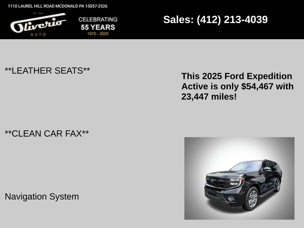 Used 2025 Ford Expedition Active AWD/4WD image 5
