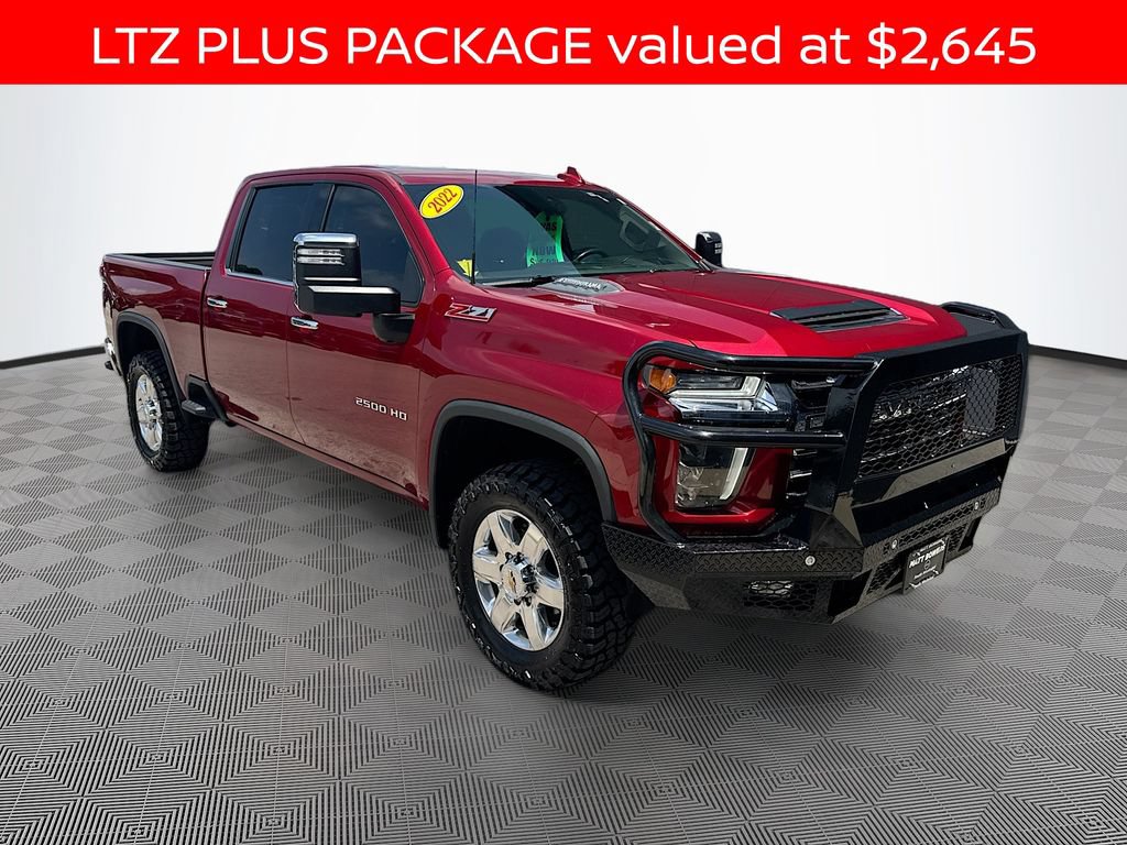 Used 2022 Chevrolet Silverado 2500 LTZ w/ LTZ Plus Package AWD/4WD image 3