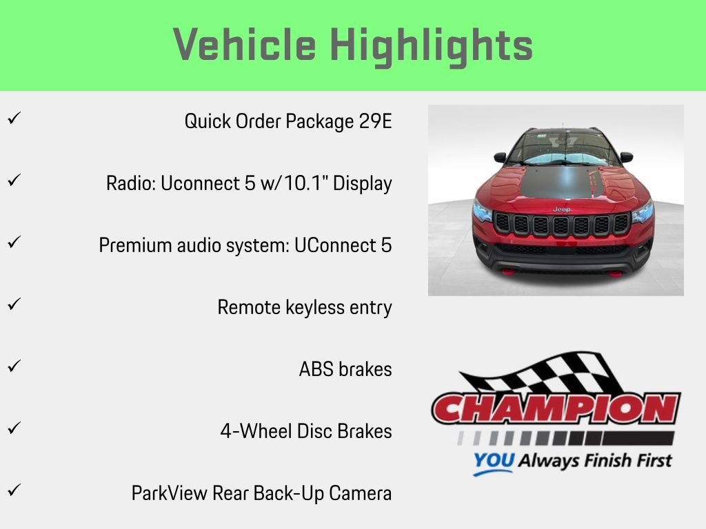 Used 2025 Jeep Compass Trailhawk AWD/4WD image 6