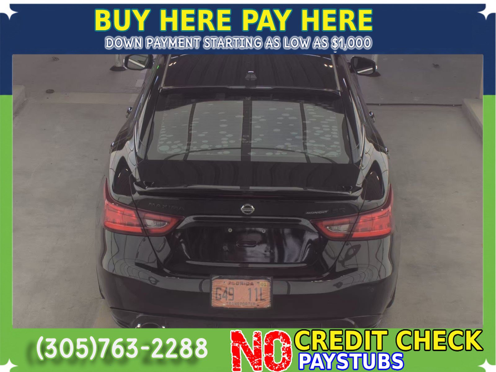 Used 2018 Nissan Maxima SR w/ Midnight Edition FWD image 6